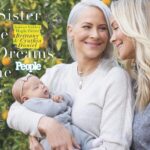 Brittany Daniel Instagram - My sister @cynhauser helped make my dream come true of becoming a mom. My husband @adam.touni and I couldn’t be more grateful to you sis. You’re and angel. Thank you @people for sharing our modern day journey to parenthood. The magazine’s on new stands this Friday. Link in bio for digital article. #iVF #surrogacy #ThereIsAlwaysHope