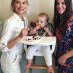 Brittany Daniel Instagram - Happy 1st birthday to the most joyful and determined baby I know. Hope, Daddy and I love you and are here to support and listen to you every step of the way. @mysocalledinsta and family Touni thank you for celebrating with us. We love you! #hoperosetouni @adam.touni @ryleeandcru @littlelovebugcompany