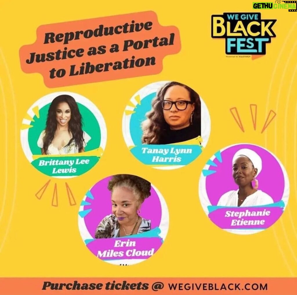 Brittany Lee Lewis Instagram - I’m looking forward to hosting a panel discussion on behalf of @bloominbaltimore at @wegiveblackofficial @vegansoulfest festival on the overturn of Roe v. Wade, the state of Black maternal/perinatal health, and reproductive rights. We will analyze the dangerous multi-faceted systems that have taken root and discuss the importance of [re]membering and reimagining what is required to support the Black community as we work towards liberation via the centering of reproductive justice principles. Get your tickets today at wegiveblack.com and use Promo Code, CLLCTIVGIVE22 for 50% off! #wegiveblackofficial #vegan #soulfest #bloomcollective #baltimore #maryland #reproductivehealth #blackmaternalhealth #blackmotherhood #vegansoulfest #westcovingtonpark #roevwade #roevwadeoverturned #reproductiverights West Covington Park