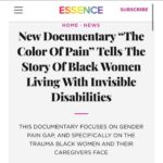 Brittany Lee Lewis Instagram – I’m so incredibly grateful to be part of this project! Thank you @raynareidrayford and @essence for highlighting this incredibly important topic! 

Thank you @velvethammerla and @bykendrajo for creating a space for Black women living with disabilities and chronic pain to tell their story. Thank you for also discussing the financial and emotional hardship loved ones and caretakers experience. 💗 

#TheColorOfPain #InvisibleDisabilities #Caretakers #BlackWomensPain #HealthcareInequality #AutoimmuneDisease #ChronicPain #Disabilities