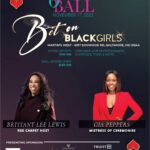 Brittany Lee Lewis Instagram - I’m thrilled to support Black Girls Vote as their red carpet host for their 6th Annual Black Girls Vote Ball! #BlackGirlsVote ❤️♠️