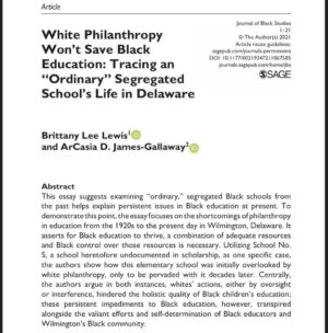 Brittany Lee Lewis Instagram - My dear friend @_abolitionista_ and I recently published a peer-reviewed article! 📚📂📝🎉