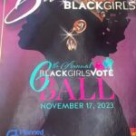 Brittany Lee Lewis Instagram - I had a great time working as the Red Carpet Host for the 6th Annual @blackgirlsvote Ball! 📨💕💙Thank you to @nykidra for having me; you’re a true leader and visionary, providing a platform for Black girls and women around the world 🫶🏽. Shout out to the entire @blackgirlsvote team for a powerful and beautiful event; it was absolutely stunning! #BlackGirlsVote #BlackGirlsVoteBall #Host #RedCarpetHost