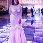 Brittany Lee Lewis Instagram - I had a great time working as the Red Carpet Host for the 6th Annual @blackgirlsvote Ball! 📨💕💙Thank you to @nykidra for having me; you’re a true leader and visionary, providing a platform for Black girls and women around the world 🫶🏽. Shout out to the entire @blackgirlsvote team for a powerful and beautiful event; it was absolutely stunning! #BlackGirlsVote #BlackGirlsVoteBall #Host #RedCarpetHost