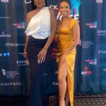 Brittany Lee Lewis Instagram - I had a great time working as the Red Carpet Host for the 6th Annual @blackgirlsvote Ball! 📨💕💙Thank you to @nykidra for having me; you’re a true leader and visionary, providing a platform for Black girls and women around the world 🫶🏽. Shout out to the entire @blackgirlsvote team for a powerful and beautiful event; it was absolutely stunning! #BlackGirlsVote #BlackGirlsVoteBall #Host #RedCarpetHost