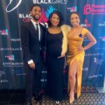 Brittany Lee Lewis Instagram - I had a great time working as the Red Carpet Host for the 6th Annual @blackgirlsvote Ball! 📨💕💙Thank you to @nykidra for having me; you’re a true leader and visionary, providing a platform for Black girls and women around the world 🫶🏽. Shout out to the entire @blackgirlsvote team for a powerful and beautiful event; it was absolutely stunning! #BlackGirlsVote #BlackGirlsVoteBall #Host #RedCarpetHost