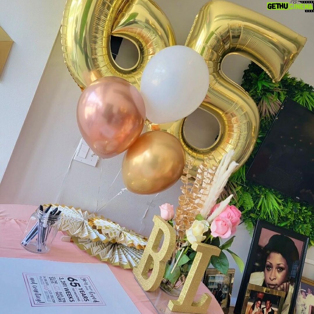 Brittany Lee Lewis Instagram - I threw my mom a surprise party for her 65th birthday! Thank you to everyone that came out!! A huge shout out to my linesister @a_signature_llc for making it happen! 💚💕🎉🥂