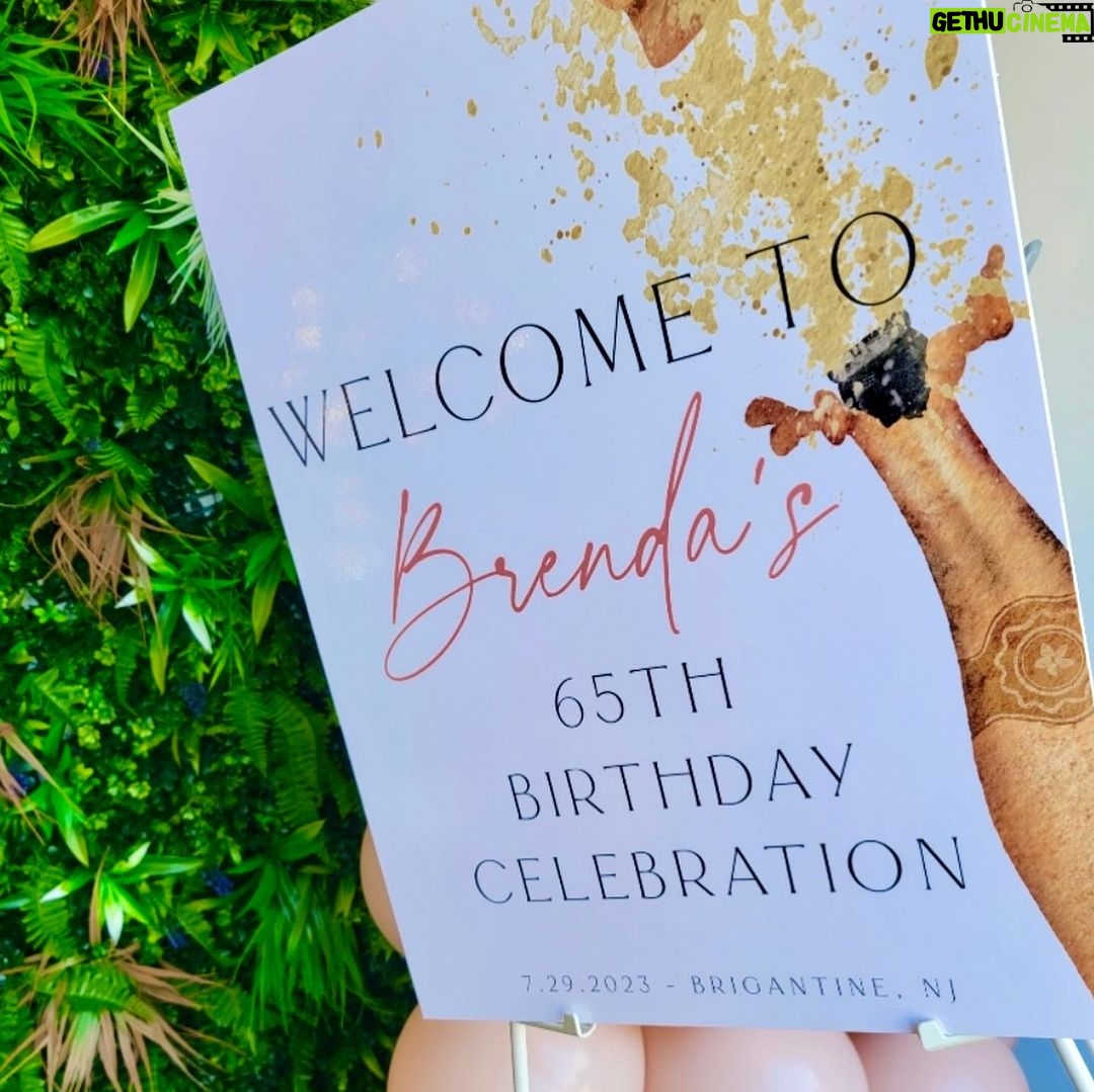 Brittany Lee Lewis Instagram - I threw my mom a surprise party for her 65th birthday! Thank you to everyone that came out!! A huge shout out to my linesister @a_signature_llc for making it happen! 💚💕🎉🥂