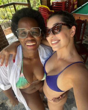 Bruna Aiiso Instagram - Obrigada @chacaradaalegriaa e @tati_tiburcio pelo fds incrível! 💙