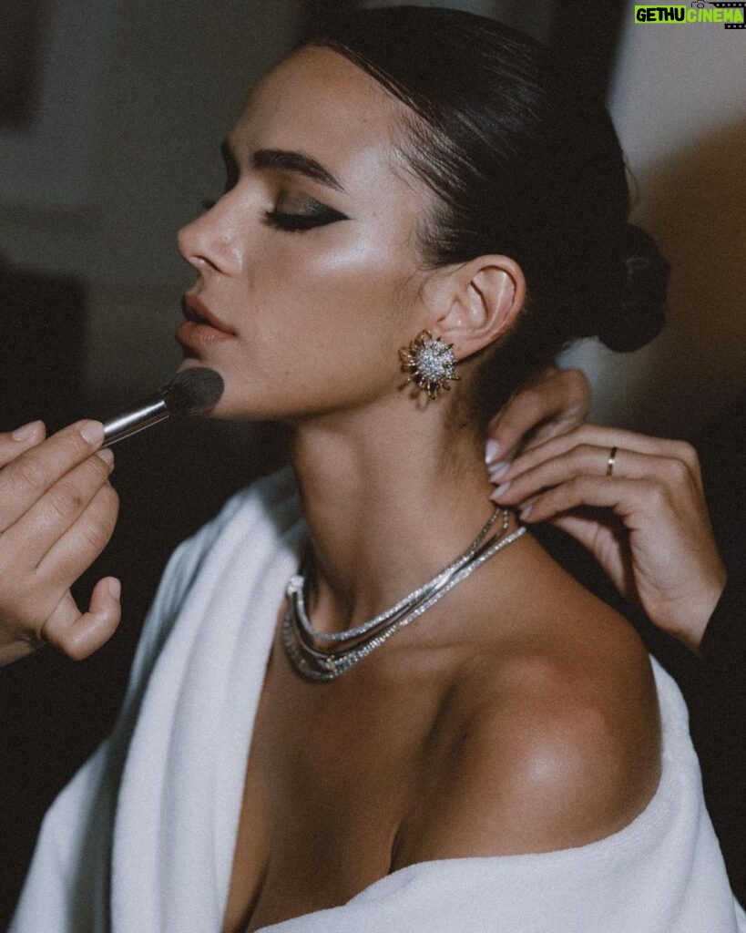 Bruna Marquezine Instagram - #BrunaMarquezine remembers the first @tiffanyandco piece she ever bought. “On the very last day of a trip to New York, I really wanted diamond earrings before going home,” the Brazilian breakout actress and #BlueBeetle star tells @clairecstern. “I don’t come from a wealthy family—my mom never owned diamonds—so it was a proud moment for me where I could afford to buy myself something that I knew I’d keep forever. The woman helping me was so excited, she announced it to the whole store.” Years later, she returned to the very same spot for the grand reopening of the jeweler’s iconic Fifth Avenue flagship, now known as #TheTiffanyLandmark. Link in bio to see how she got ready for last night’s star-studded event. Photos: @kat_in_nyc