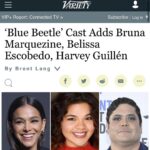 Bruna Marquezine Instagram - To be honest, I think it hasn’t hit me yet. Today I’m reliving all the feelings and emotions I felt that day and I still barely can believe this is happening! But I can FINALLY share this with you guys! A Brazilian in a DC super hero movie ?!?!?!?!! And this Brazilian is me ?!?!?! WHAT?!?!??! This always seemed something so distant in my life, specifically for a girl from Duque de Caxias, suburb of Rio. @alohemingway @dccomics @wbpicture Thank you from the bottom of my heart for trusting me to give life to Jenny! Thank you so much to my wonderful team for all the support and hard work, it might seem obvious, but I couldn’t do this without you guys! Thank you so much for those who have been with me and for cheering for me, for the support and love and thanks to the DC fans for the reception! I promise I’ll talk more about it as soon as I get my shit together! Dedication, commitment and integrity are always rewarded! His promises are always fulfilled and dreams come true! Believe! DREAM BIG! LET’S GOOOOO #BlueBeetle 💙🇧🇷 Sendo bem sincera, eu acho que a minha ficha não caiu… Hoje tô revivendo todos os sentimentos e emoções que senti nesse dia aí e eu ainda mal consigo acreditar que isso está acontecendo! Mas FINALMENTE eu posso dividir com vocês! Uma BRASILEIRA em um filme de super herói da DC?!?!?!?!?!?!?!?! E essa brasileira sou EU? Quê?!?!?!?!?! Isso sempre pareceu ser algo tão distante, principalmente pra uma menina que nasceu em Duque de Caxias. @alohemingway @dccomics @wbpicture, muito obrigada do fundo do coração por confiarem em mim para dar vida a Jenny! Muito obrigada ao meu time maravilhoso por todo o apoio e trabalho duro, é clichê, mas eu não conseguiria sem vocês, @julianamontesanti @coolabdigital Muito obrigada aos que me acompanham pela torcida, pelo apoio e carinho e obrigada aos fãs de DC pelo acolhimento! Prometo voltar aqui pra falar mais sobre essa conquista e sobre esse projeto incrível assim que eu me recompor! Dedicação, comprometimento e integridade sempre são recompensados. As promessas dEle sempre se cumprem e sonhos se realizam! Acreditem! SONHEM GRANDE! VAMOOOOOOOOOOO! #BlueBeetle 💙🇧🇷