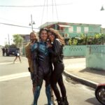 Bruna Marquezine Instagram - I promise I’ll put something more profound together later, but for now here’s a blast from the past @bluebeetle 🩵