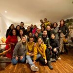 Bruno Ascenzo Instagram - Un cumpleaños feliz para recordar los 38. 💝🥳🎉🎂🎈🎊 Gracias @gachirivero y @_adrianbello por ‘obligarme’ a celebrar. Les amo.