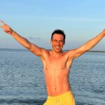 Bruno Ascenzo Instagram - Morí y desperté en el cielo. 🌞 Isla Holbox