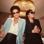 Bruno Mars Instagram – Thank you @iheartrawards! Pee-Wee and I had ourselves a marvelous time . ✨🍹🍹✨