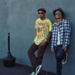 Bruno Mars Instagram - Them boys from Silk Sonic! ✨ and we weren’t even posing for this pic.... Craaayyyyzzzyyy