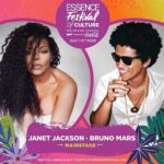 Bruno Mars Instagram – NOLA! ITS ON!  Get your tickets at Essencefestival.com 💥🍾