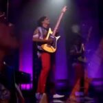 Bruno Mars Instagram - Dipped in silk at the Apollo Theater!