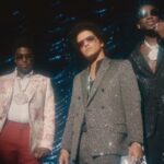 Bruno Mars Instagram - Thank you to everyone for making Wake Up In The Sky #1 at Rhythmic Radio and #1 at Urban Radio. @laflare1017 @kodakblack 🥂 #FLY
