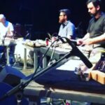 Bryce Dessner Instagram - @sopercussion sound checking my piece ‘music for wood and strings’ tonight in Athens for the @snforg festival.... if you know the new National song Quiet Light you will hear these same instruments (we call it a chordstick) I helped design for them with @polyphonic_workshop at the start of the song Stavros Niarchos Foundation Cultural Center