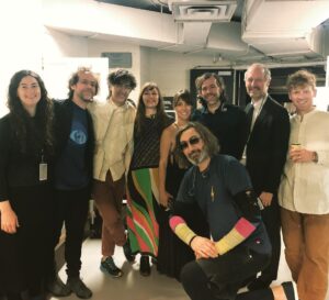 Bryce Dessner Instagram - Dream band in Toronto tonight @thisisthekit @lanzprojects @minatindle @feistmusic @aarondessner @postmoderndrummer @900x @thenational #mike mills