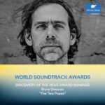 Bryce Dessner Instagram - Honored to be nominated for a @worldsoundtrackawards this year for my score for Fernando Meirelles’s The Two Popes.