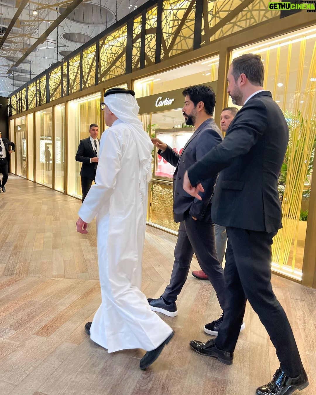Burak Özçivit Instagram - It is an honor to be granted as an brand ambassador for the prestigious Ali Bin Ali Holdings. Looking forward to the future endeavors. @alibinali_luxury @adelalibinali @nabeelalibinali 🇶🇦🇹🇷 #qatar #doha