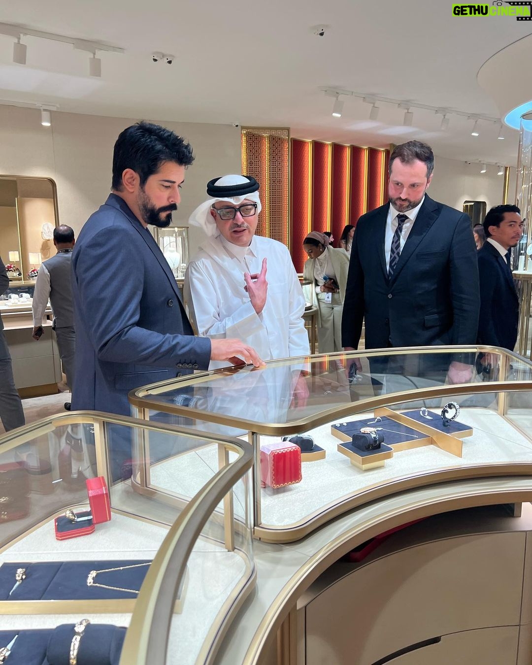 Burak Özçivit Instagram - It is an honor to be granted as an brand ambassador for the prestigious Ali Bin Ali Holdings. Looking forward to the future endeavors. @alibinali_luxury @adelalibinali @nabeelalibinali 🇶🇦🇹🇷 #qatar #doha