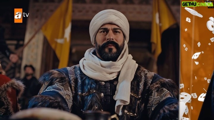 Burak Özçivit Instagram - ‘’Bir milletin talihi, bir milletin tarihi gayrı bana emanet!’’ #KuruluşOsman 143. Bölüm 2. Tanıtımı Kuruluş Osman heyecan dolu yeni bölümüyle Çarşamba 20.00’de #atv’de! @bozdagfilm @kurulusdizisi @atvturkiye