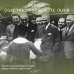 Çiğdem Tunç Instagram – Kıymetli öğretmenlerimize saygı ve sevgilerimi yollarken,başöğretmenimiz Mustafa Kemal Atatürk’ü minnetle yadediyorum.
Öğretmenler Günü kutlu olsun..