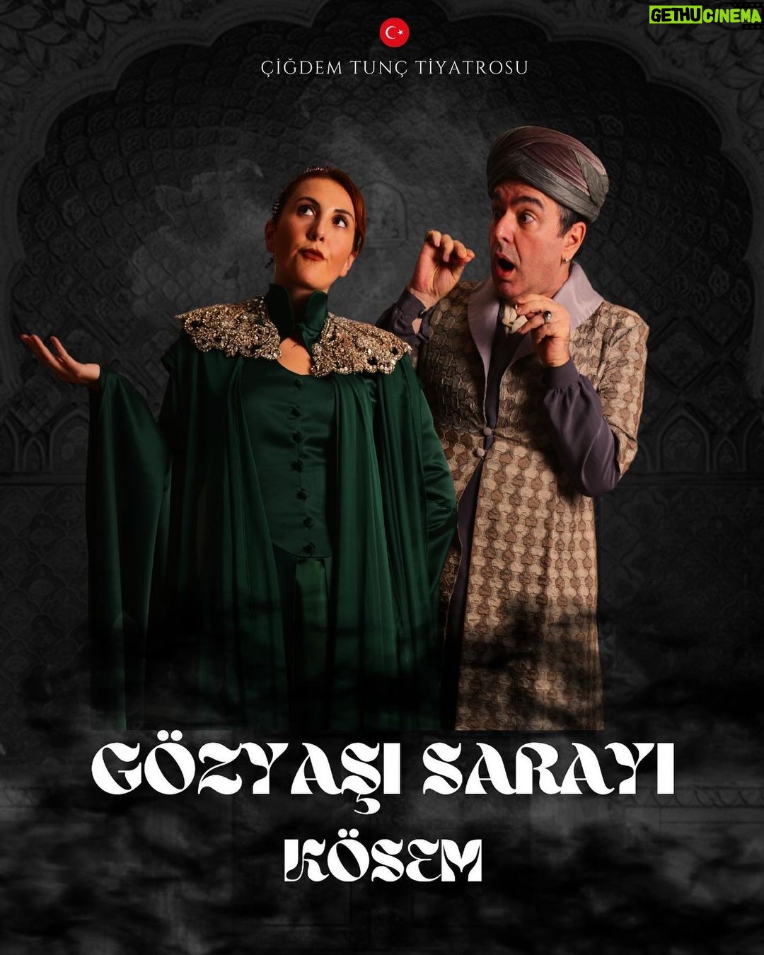 Çiğdem Tunç Instagram - “Gözyaşı Sarayı Kösem” Başhaznedar Fülürye Hatun ve Başkethüda Hacı Civciv Ağa #çiğdemtunçtiyatrosu #çtt #gözyaşısarayıkösem #kösemsultan #tiyatro #osmanlı #dönemoyunu #istanbultiyatroları #sanat #etkinlik #istanbuldaetkinlik #keşfet #fyp #instagram