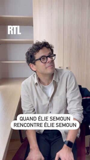 Élie Semoun Instagram - Dans les coulisses des Grosses Têtes, @eliesemounofficiel rencontre Élie Semoun grâce à @_michaelgregorio_ et @marcantoinelebret 😂

Ce jeudi le vrai Élie Semoun est l’invité d’Yves Calvi dans #RTLMatin à partir de 8H20 à l’occasion de « la journée spéciale RTL, Rirensemble » ❤️
•
•
#eliesemoun #michaelgregorio #marcantoinelebret #radio