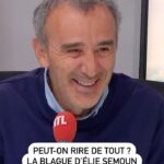 Élie Semoun Instagram - Peut-on rire de tout ? Quand Elie Semoun « improvise » une blague dans #RTLMatin avec Yves Calvi 😂 L’intégralité de l’entretien à réécouter sur rtl.fr et l’application RTL . . #ElieSemoun #humour #yvescalvi