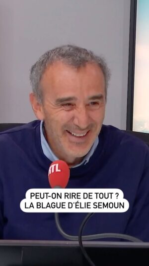 Élie Semoun Instagram - Peut-on rire de tout ? Quand Elie Semoun « improvise » une blague dans #RTLMatin avec Yves Calvi 😂 L’intégralité de l’entretien à réécouter sur rtl.fr et l’application RTL
.
.
#ElieSemoun #humour #yvescalvi