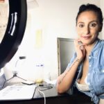 Élodie Ortisset Instagram - #Live 🖥 : articles, interview & Datas… Bienvenue dans les offs de ma vie ! ••••• #ceo #ideale #programmation #record #intimissimi #women #love #passion #interview #ringlight #ligt #shine