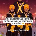 Éric Antoine Instagram – « Il fait 2m30 » 😮 
Le jury est choqué par la taille de ce candidat ! #LFAUIT, mardi à 21:10 sur @m6officiel