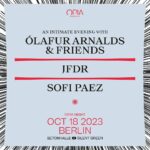 Ólafur Arnalds Instagram - Today, @opiacommunity is born. In 2019 I hosted the first and only OPIA Festival at the Southbank Centre in London. We had plans for more but the pandemic put a pin in it. I am particularly excited to see it re-emerge today as OPIA Community – A travelling festival, record label and community hub. In an age of social disconnect and streaming algorithms I’ve felt an ever growing need to create a place for people to meet, to talk and create, to inspire and be inspired. My hope is that OPIA can host an environment where creativity thrives through real life experiences and connections. To mark this new beginning, I've gathered a few special friends to join me for a celebration of this new and revitalised OPIA. Join us at @silent.green in Berlin on October 18 where I’ll play an intimate, one-off improvisational show with friends, along with performances by @j0fridur and @sofipaezmusic. • Very limited capacity • Pre-sale starts July 28 (exclusively via my newsletter and the OPIA Discord server) • General on-sale starts July 31 Link in my bio to join the Discord community, read more and follow OPIA. Looking forward to sharing this new chapter with you all ❤️