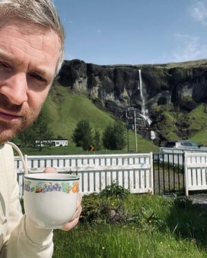 Ólafur Arnalds Instagram - June 2023
1. Tied hoodie strings cause controversy on Discord
2. @loreenofficial creative time 
3. Some kind of peace can be found here 
4. Lost with @france.fabris 
5. ❤️
6-7. With the legend stone harp maker Páll from Húsafell
8. Stage view insanity 
9. The lengths people go to to protect fragile nature from tire tracks ❤️
10. Coffee, day after @cerclemusic session. That perfect feeling of exhausted yet happy