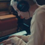 Ólafur Arnalds Instagram - Sunday soaring courtesy of @ella.mcrobb 💙 Video by the amazing @alfheidurmarta and her team who so beautifully embraced the spirit of this collaboration, capturing the spontaneity and flow on camera as well as behind it. Takk! ❤️