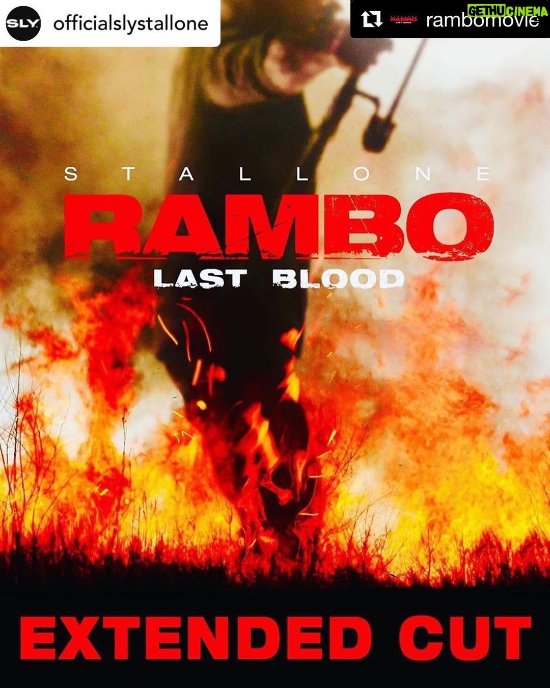 Óscar Jaenada Instagram - On fire #RAMBO #V #VictorMartinez #ExtendedCut #SuNocheTriste #30/6/1520 #500a #LLIBERTAT