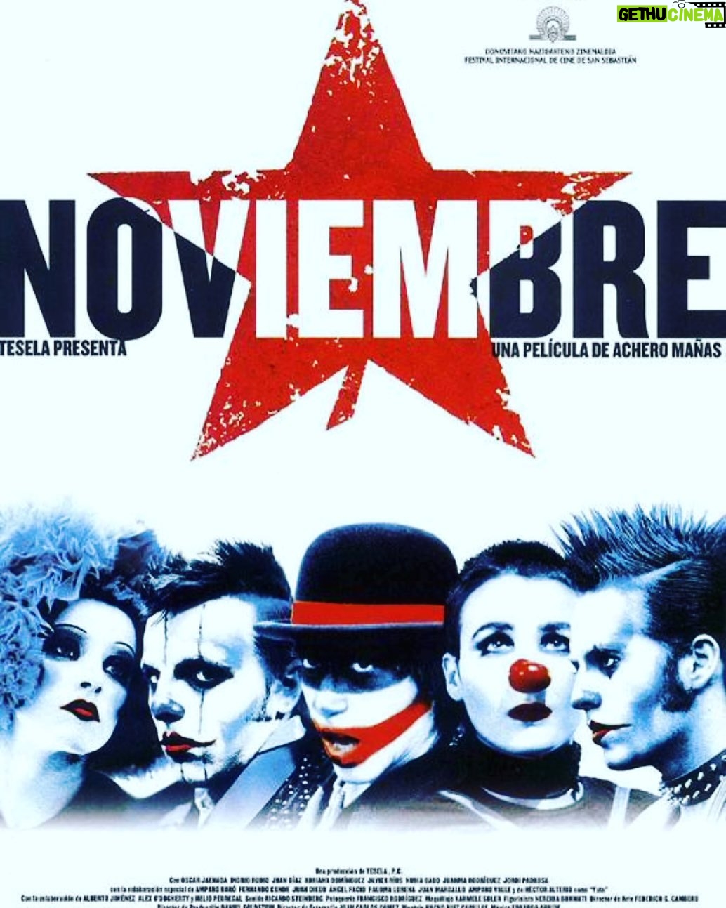 Óscar Jaenada Instagram - NOVIEMBRE. #Cine #LLIBERTAT