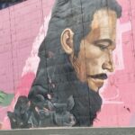 Óscar Jaenada Instagram - La Resistencia. 500a. Mural en la autopista de Mexico-Pachuca. Cortés entre ratas y cerdos. A mi me encaja y gusta. #LLIBERTAT Mexico City, Mexico