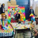 Óscar Jaenada Instagram - Spraying time #streetart #barrio #hacerDeLoLocalLoUniversal @okudart @leivaoficial_ @delaossapicasso @prokdts #LaLeyDelBarrio #Respect #NosNosJuntamosEllosSeParan #pongamosQueHabloDeMadrid #LLIBERTAT Madrid, Spain