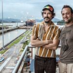Óscar Jaenada Instagram - Before Evergreen #Panama #Canal #HandsOfStone #5years #myBro @gemelojay #pasenYvean #ManosDePiedra @robertoduranbox #AquiChaflan #avec #RobertDeNiro @edgarramirez25 #JhonTurturro #anaDArmas #EllenBarkin #LLIBERTAT