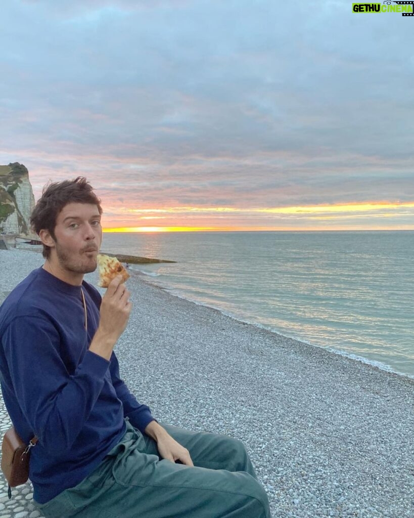 César Domboy Instagram - Ponyo barked and we instantly knew she wanted to go on a romantic weekend in Normandie with the boys. So we complied. 🤍 - Summer 2022 on film