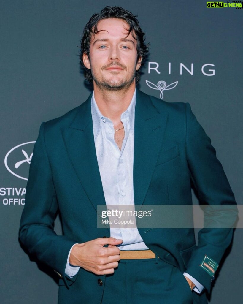 César Domboy Instagram - Thanks to @kering_official for putting together this delightful evening honouring the #womeninmotion and the rockstar @michelleyeoh_official Merci @gucci for the sick outfit @charlottedelapparent @bencercio 🫶
