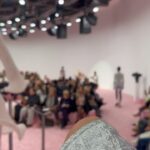 César Domboy Instagram - Split seconds from last week + Chucking up a deuce in pink silk sheets for @acnestudios & the great Jonny Johansson for yet another celestial show 💗 Paris, France