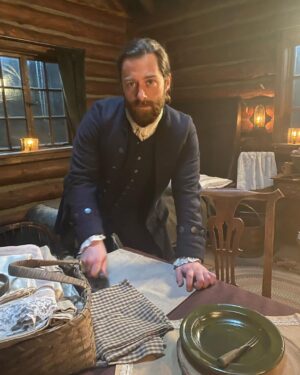 César Domboy Instagram - Views from our bewitching sets back in Bonny Scotland a year ago, snowy @outlander_starz 6 is now on @starz ! Droughtlander is over babyyyyy 
+ @rikrankin ❤️