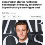 Cameron Dallas Instagram - Congrats to the Team 🎊🎉 @fanfix it’s been a sick journey, a lot of calls, a lot of in persons, a lot of grinding, a lot of dreaming, & a hell of a lot of learning, so proud of each & everyone of you & thank you to everyone that helped us get to this point. The work keeps going!
