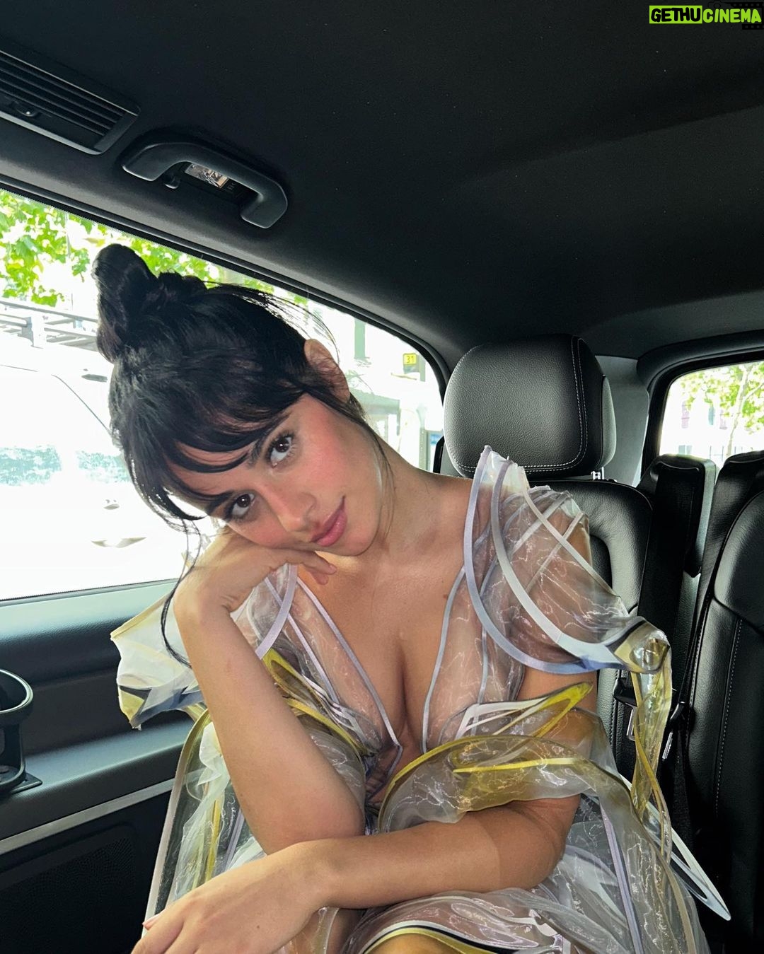 Camila Cabello - 2 Million Likes - my new girl crush is @irisvanherpen . I love your passion for nature and biophilic design, we might be kindred spirits in that way 🦋 thank you for making beautiful things including this dress of yours, i feel like a 🦋